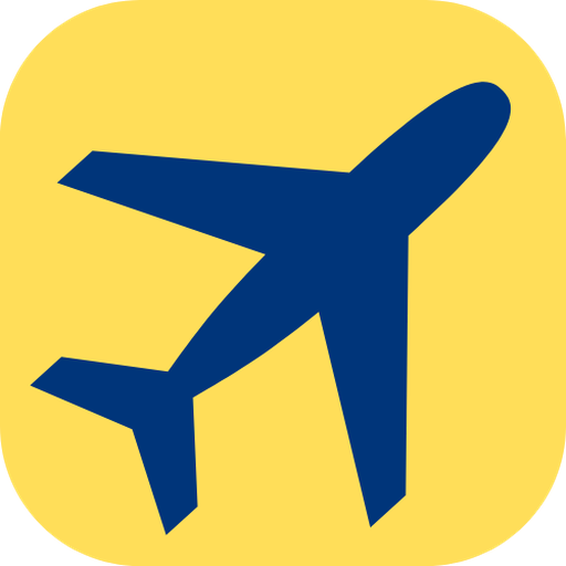 GetTripGo travel logo – airplane icon for flights, holidays & tour packages